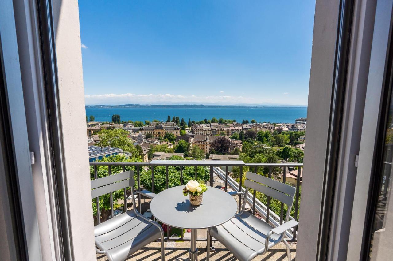 Hotel Alpes & Lac Neuchâtel Eksteriør billede