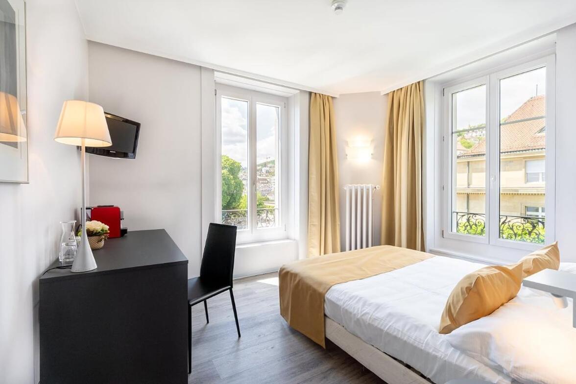 Hotel Alpes & Lac Neuchâtel Eksteriør billede